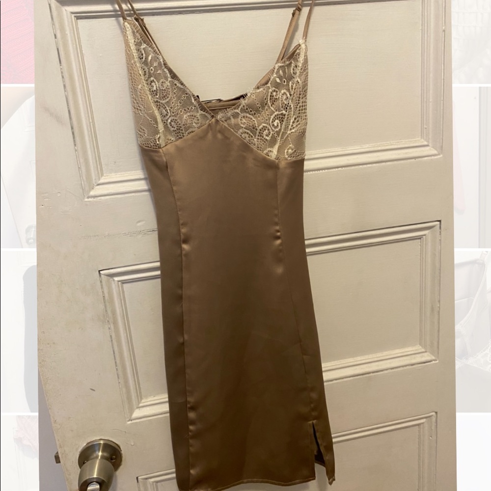 Never worn Garage slip dress size xs